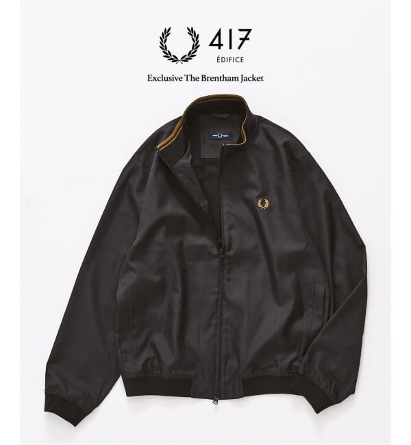 417 EDIFICE「FRED PERRY &times; 417 ブレンサムジャケット」|ブルゾン・スタジャン|