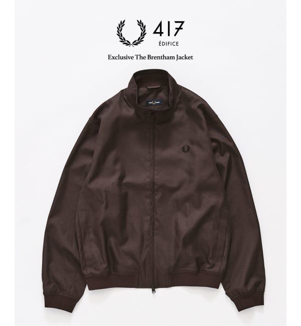 417 EDIFICE「FRED PERRY &times; 417 ブレンサムジャケット」|ブルゾン・スタジャン|
