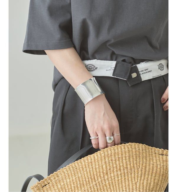 journal standard L'essage「【V'ESSENCEヴェッセンス】WIDE BANGLE：バングル」|ブレスレット・バングル|