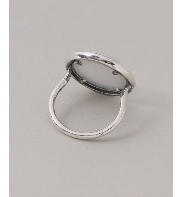 Spick and Span「【SAMH by LILAS】 Vintagelike ホワイトムーンストーンリング SV」|リング|