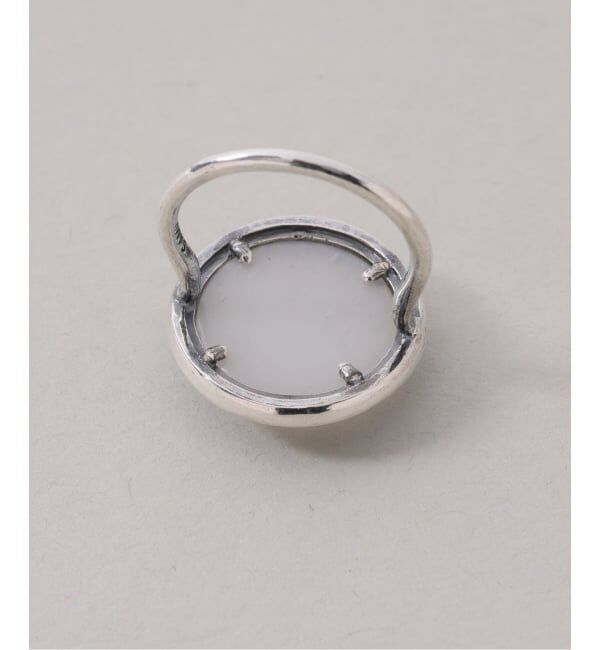 Spick and Span「【SAMH by LILAS】 Vintagelike ホワイトムーンストーンリング SV」|リング|