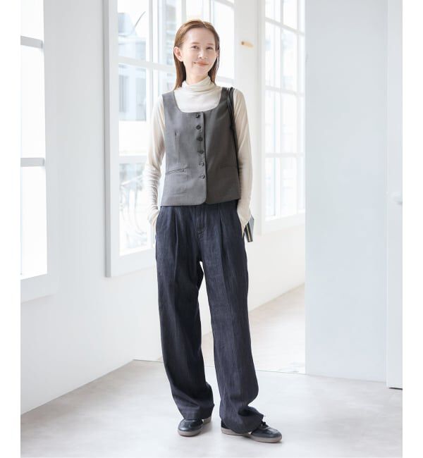 U by SPICK&SPAN「《予約》ツイルストレッチベスト」|その他|
