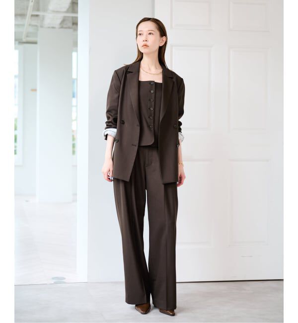 U by SPICK&SPAN「《予約》ツイルストレッチベスト」|その他|