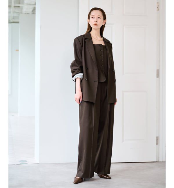 U by SPICK&SPAN「《予約》ツイルストレッチベスト」|その他|
