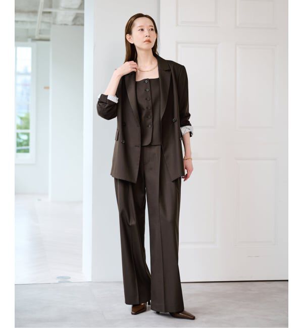 U by SPICK&SPAN「《予約》ツイルストレッチベスト」|その他|