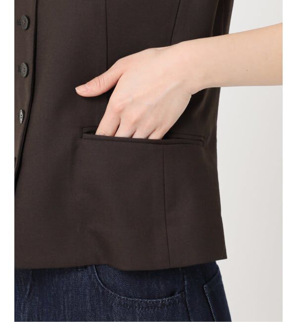 U by SPICK&SPAN「《予約》ツイルストレッチベスト」|その他|