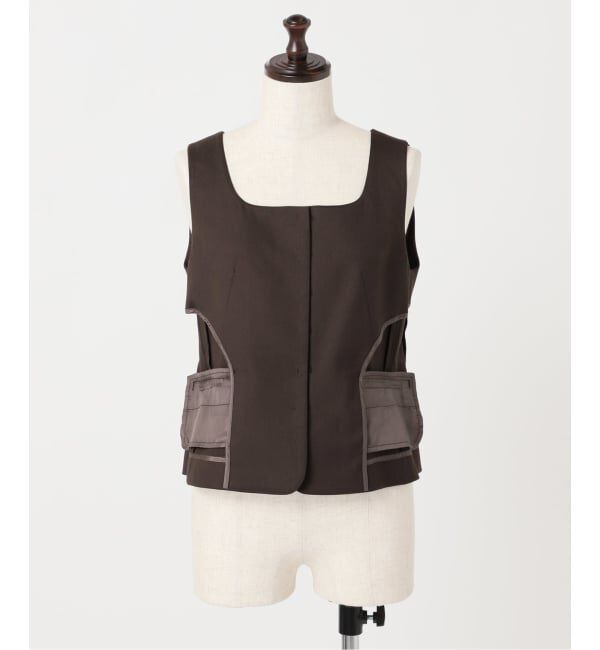 U by SPICK&SPAN「《予約》ツイルストレッチベスト」|その他|