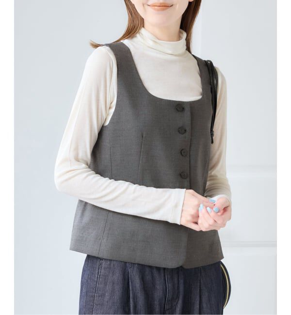 U by SPICK&SPAN「《予約》ツイルストレッチベスト」|その他|