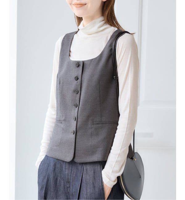 U by SPICK&SPAN「《予約》ツイルストレッチベスト」|その他|
