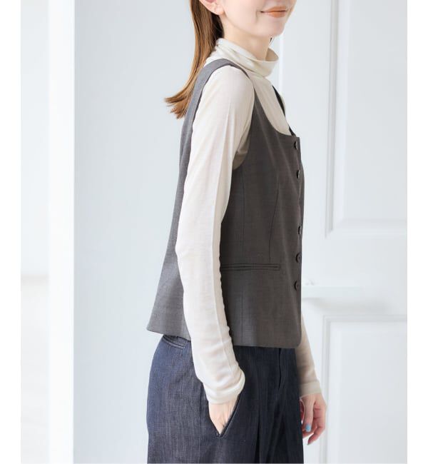 U by SPICK&SPAN「《予約》ツイルストレッチベスト」|その他|