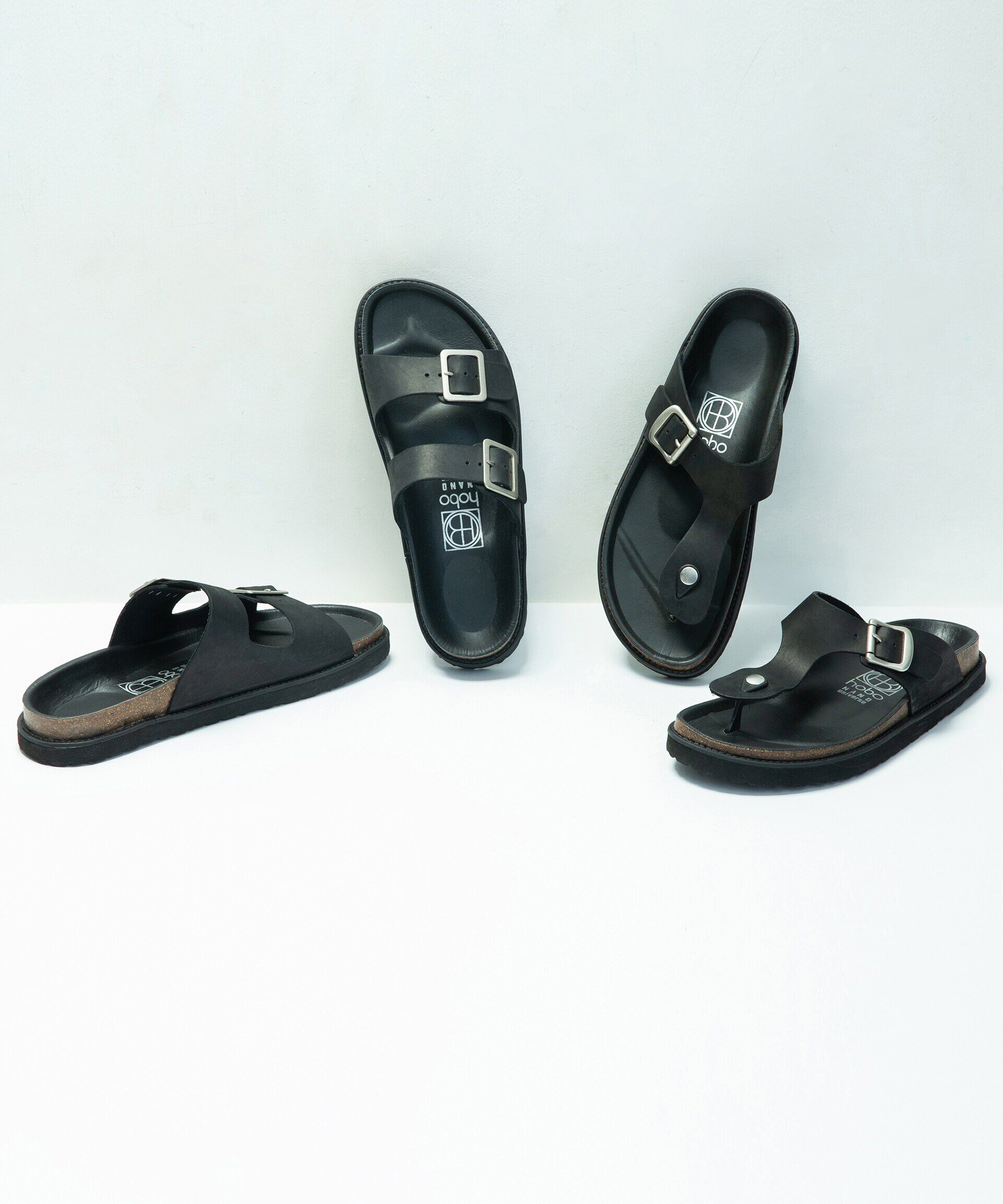 NANO universe「hobo/別注 THONG SANDALS NUBUCK」|サンダル|