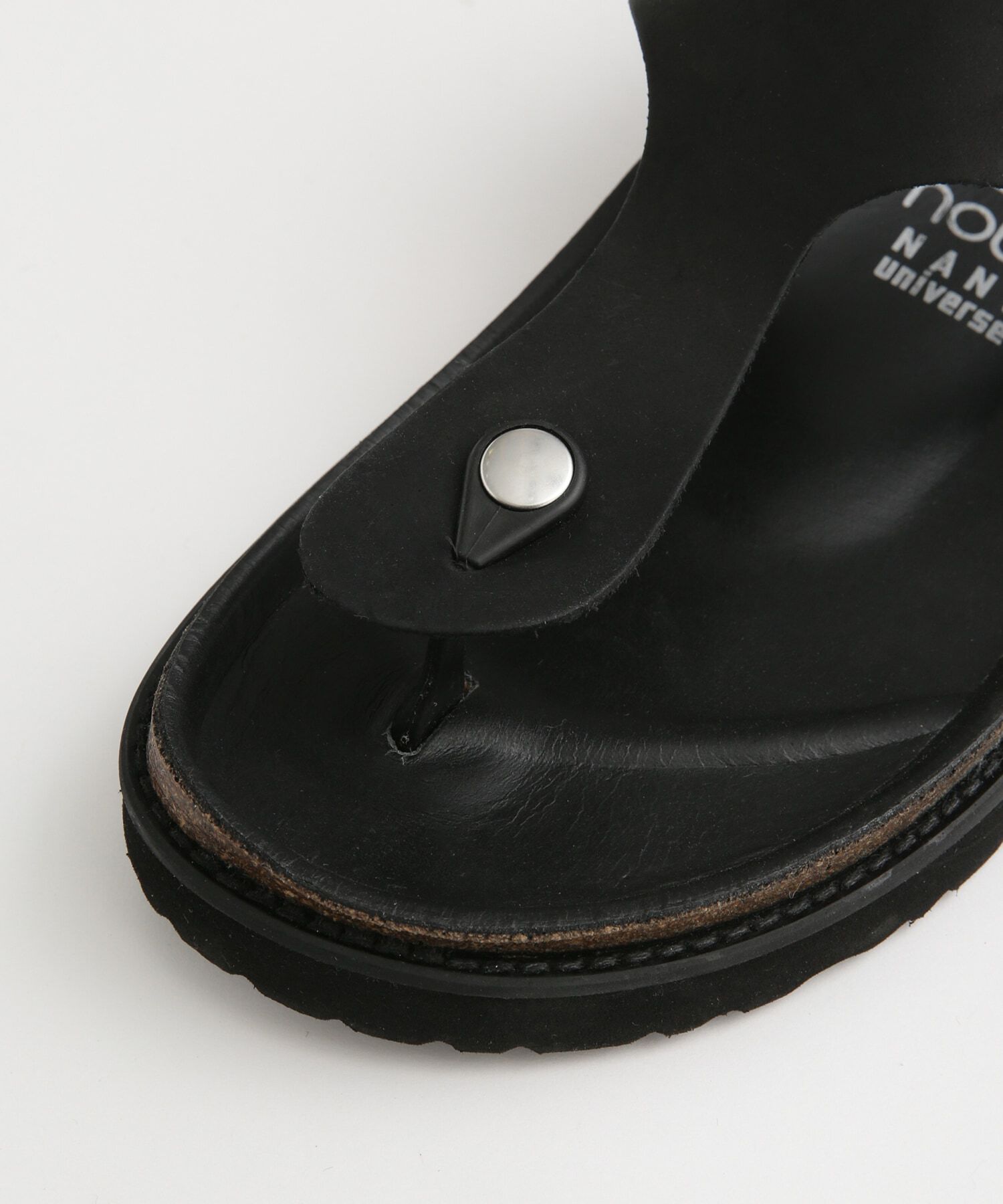 NANO universe「hobo/別注 THONG SANDALS NUBUCK」|サンダル|