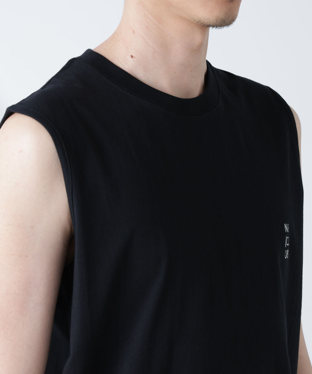 NANO universe「「NJ/CLUB」 ベーシック ノースリーブ」|Tシャツ・カットソー|