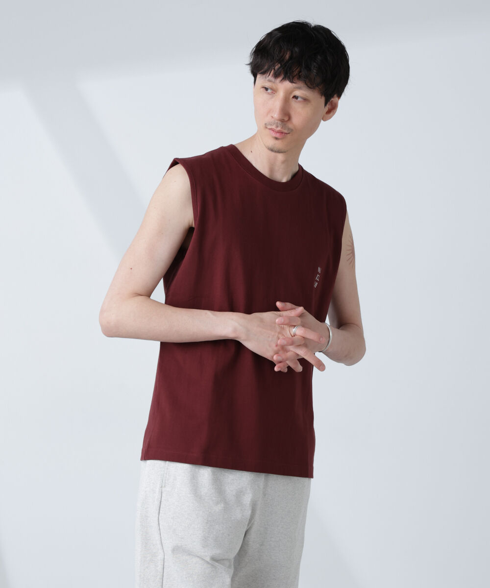 NANO universe「「NJ/CLUB」 ベーシック ノースリーブ」|Tシャツ・カットソー|