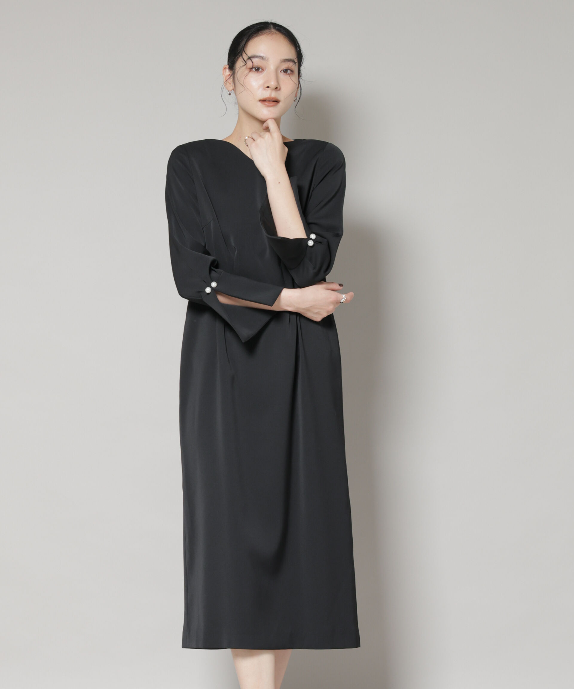 nano･universe「troisieme chaco/DOUBLECLOTH ワンピース」|ワンピース|