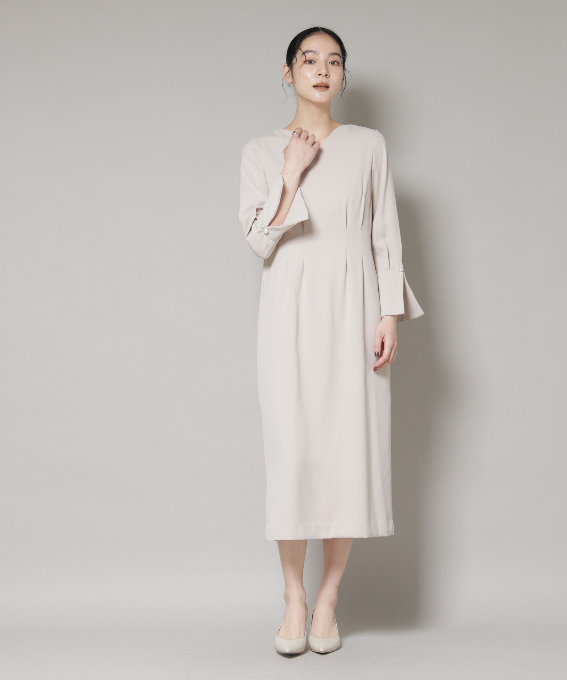 nano･universe「troisieme chaco/DOUBLECLOTH ワンピース」|ワンピース|