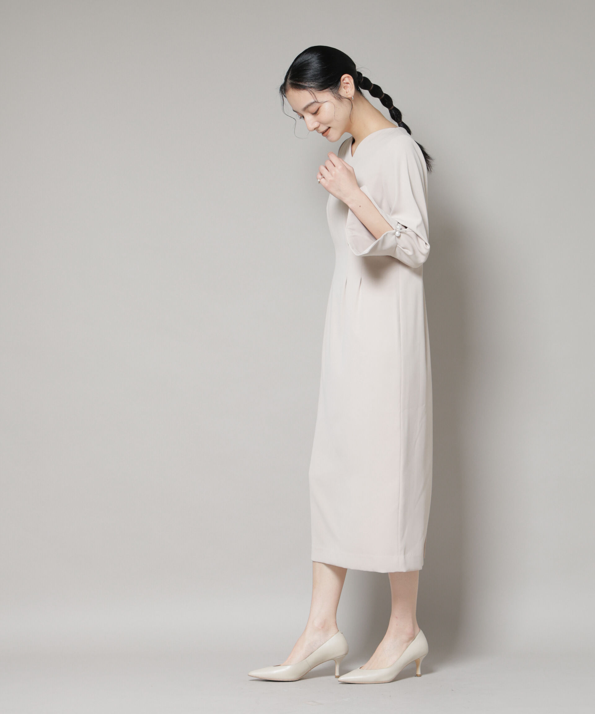 nano･universe「troisieme chaco/DOUBLECLOTH ワンピース」|ワンピース|