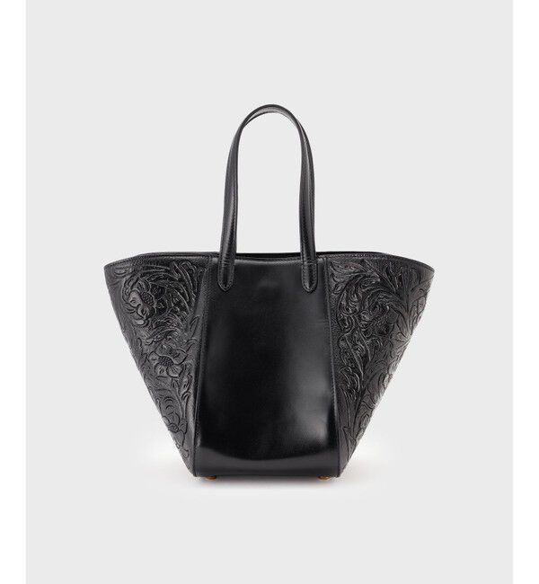 Carving Tribes「Cube Bag」|トートバッグ|ブラック