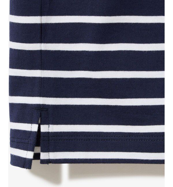 LACOSTE「ノースリーブボーダーTシャツ」|Tシャツ・カットソー|