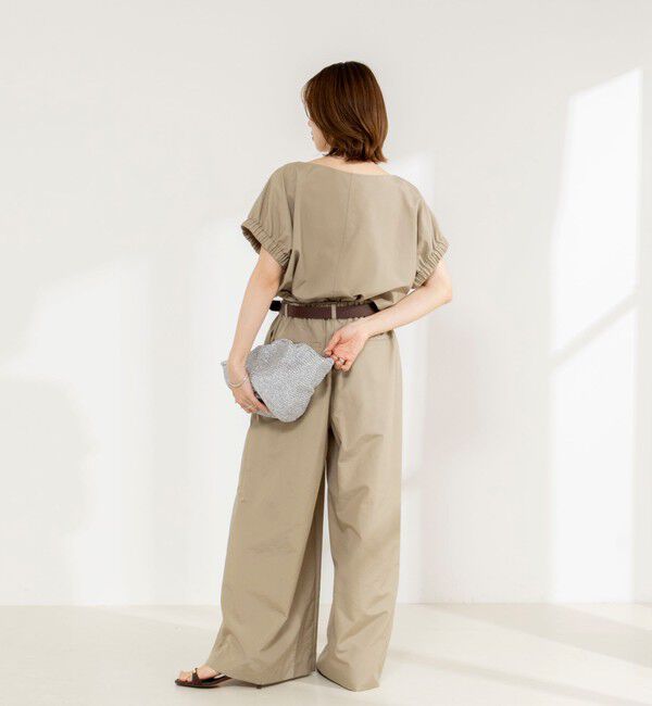 NOLLEY'S「【新色追加/一部WEB限定サイズあり】ウォッシャブルエクセルテックタンブラー2タックワイドパンツ」|その他|