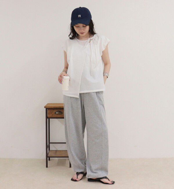 fredy emue「アシメデザインフレンチブラウス」|シャツ・ブラウス|
