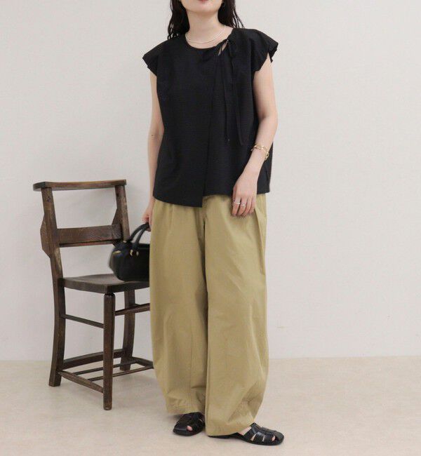 fredy emue「アシメデザインフレンチブラウス」|シャツ・ブラウス|