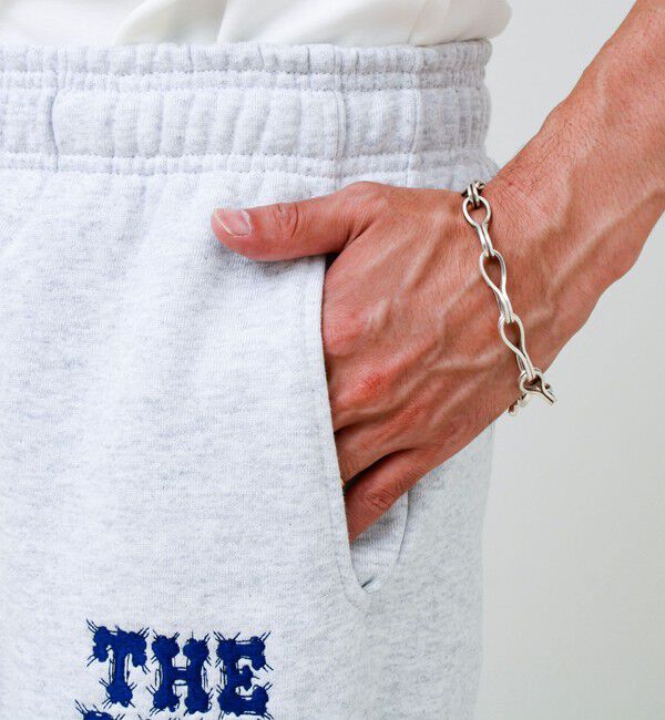 GLOSTER「【THE DAYS/ザ デイ】HIGE SWEAT PANTS 髭文字刺繍 スウェットパンツ 裏起毛」|その他|