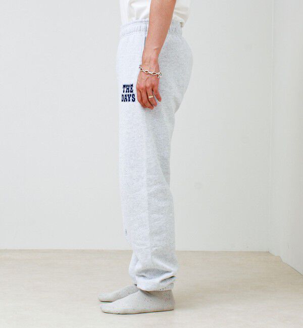 GLOSTER「【THE DAYS/ザ デイ】HIGE SWEAT PANTS 髭文字刺繍 スウェットパンツ 裏起毛」|その他|
