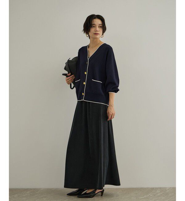 SALON adam et rope'「キュプラジャージーイージースカート」|スカート|