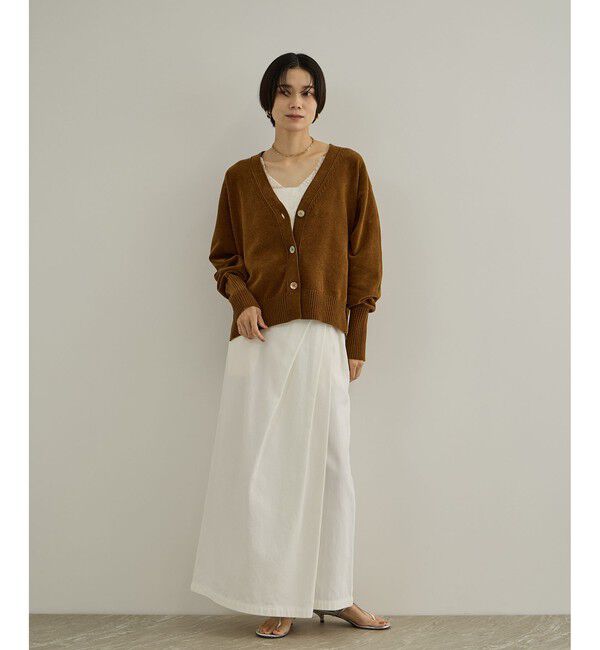 SALON adam et rope'「ドライコットンタックスカート」|スカート|