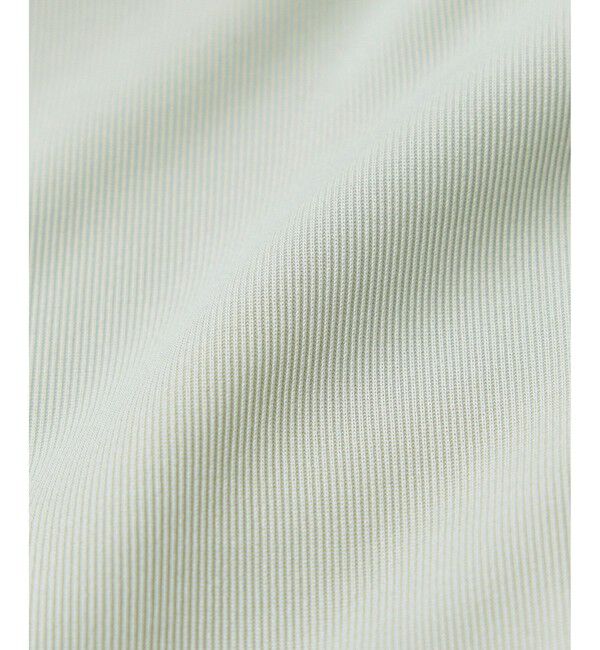 VIS「サイドギャザーオフショルダーカットソー/接触冷感」|Tシャツ・カットソー|