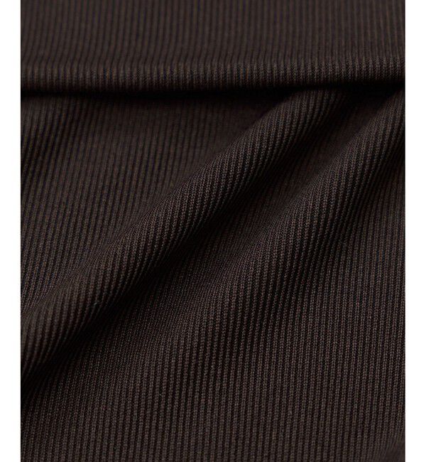 VIS「サイドギャザーオフショルダーカットソー/接触冷感」|Tシャツ・カットソー|