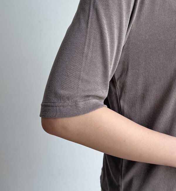  「【滑らかな風合い】フィブリブTEE」|Tシャツ・カットソー|