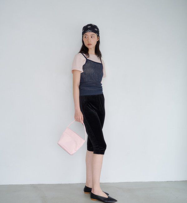  「ドライタッチT＆レースキャミSET」|Tシャツ・カットソー|