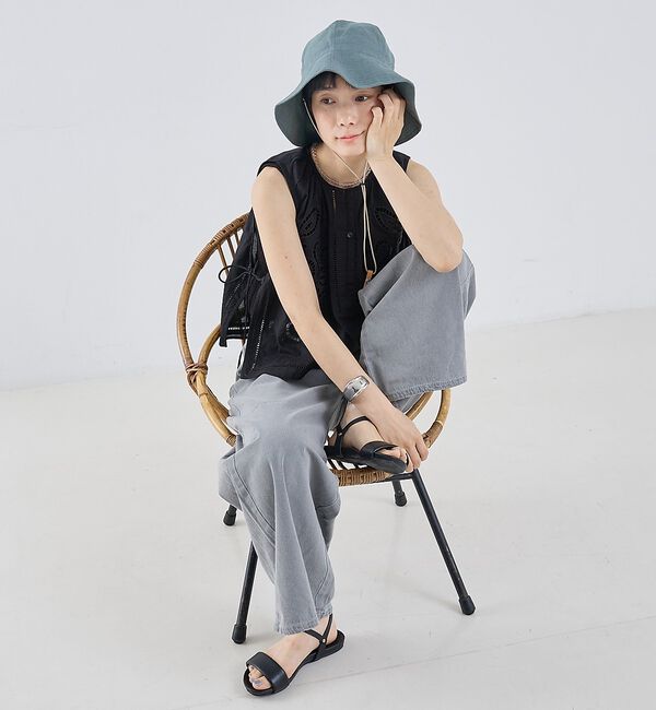collex「【Nine Tailor/ナインテーラー】 Canna Hat リネンハット」|その他|