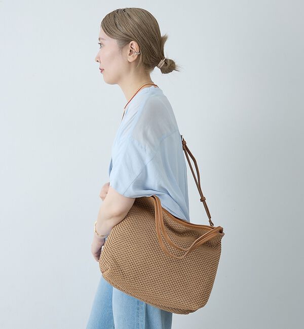 collex「2WAYペーパーライクトート&ショルダーバッグ」|トートバッグ|