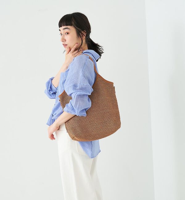 collex「2WAYペーパーライクトート&ショルダーバッグ」|トートバッグ|