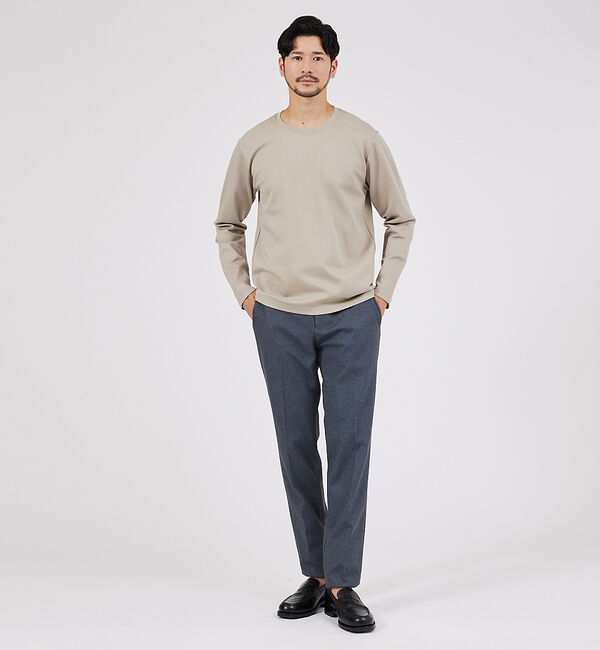 ABAHOUSE「【セットアップ対応】ストレッチポンチ スラックス」|スラックス|
