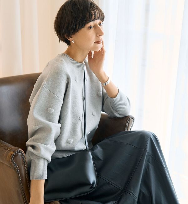 Rouge vif「【CHIMERE/シメール】スプリットレザーミニショルダーバッグ」|ショルダー・メッセンジャー|