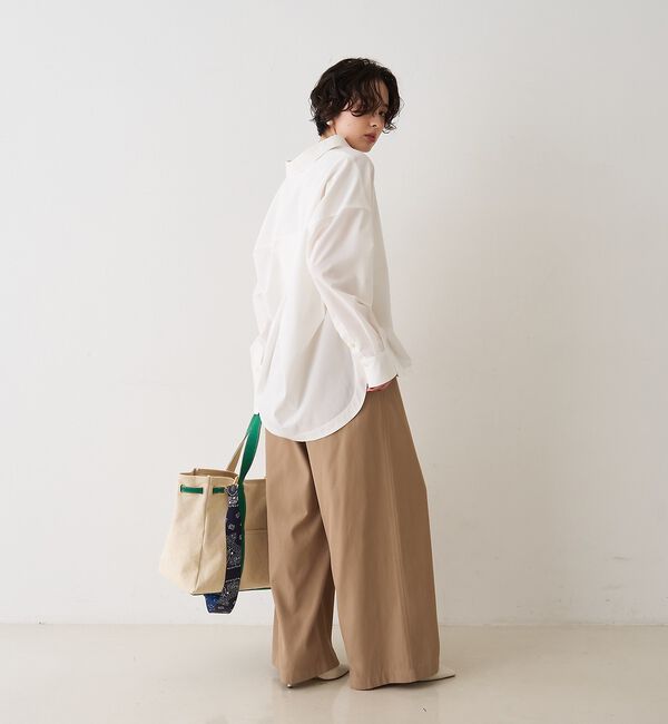 Rouge vif「ポリコットン撥水ワイドパンツ」|その他|