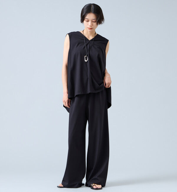 Liesse「Vネックプルオーバー（セットアップ可）」|Tシャツ・カットソー|