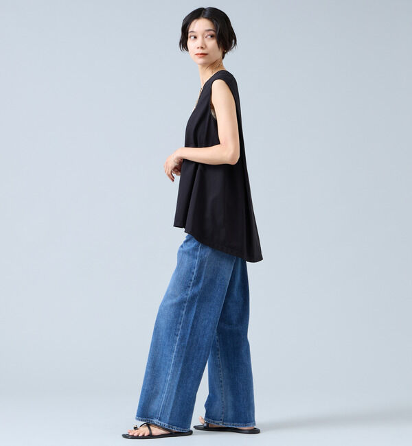 Liesse「Vネックプルオーバー（セットアップ可）」|Tシャツ・カットソー|