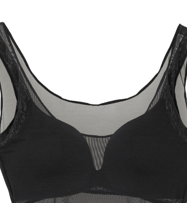 Liesse「【NICENICE MOMENT/ナイスナイスモーメント】MESH BRA TANK」|タンクトップ|