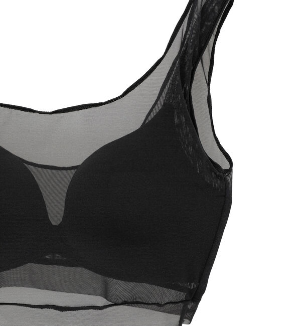 Liesse「【NICENICE MOMENT/ナイスナイスモーメント】MESH BRA TANK」|タンクトップ|