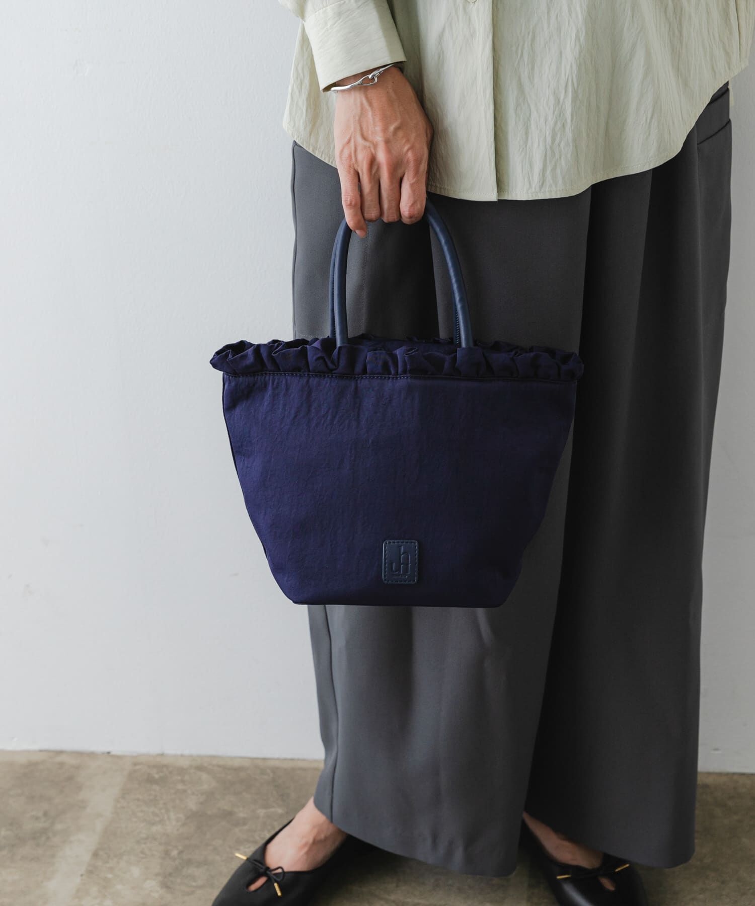 RODE SKO「hun RODESKO　Frill Tote」|トートバッグ|