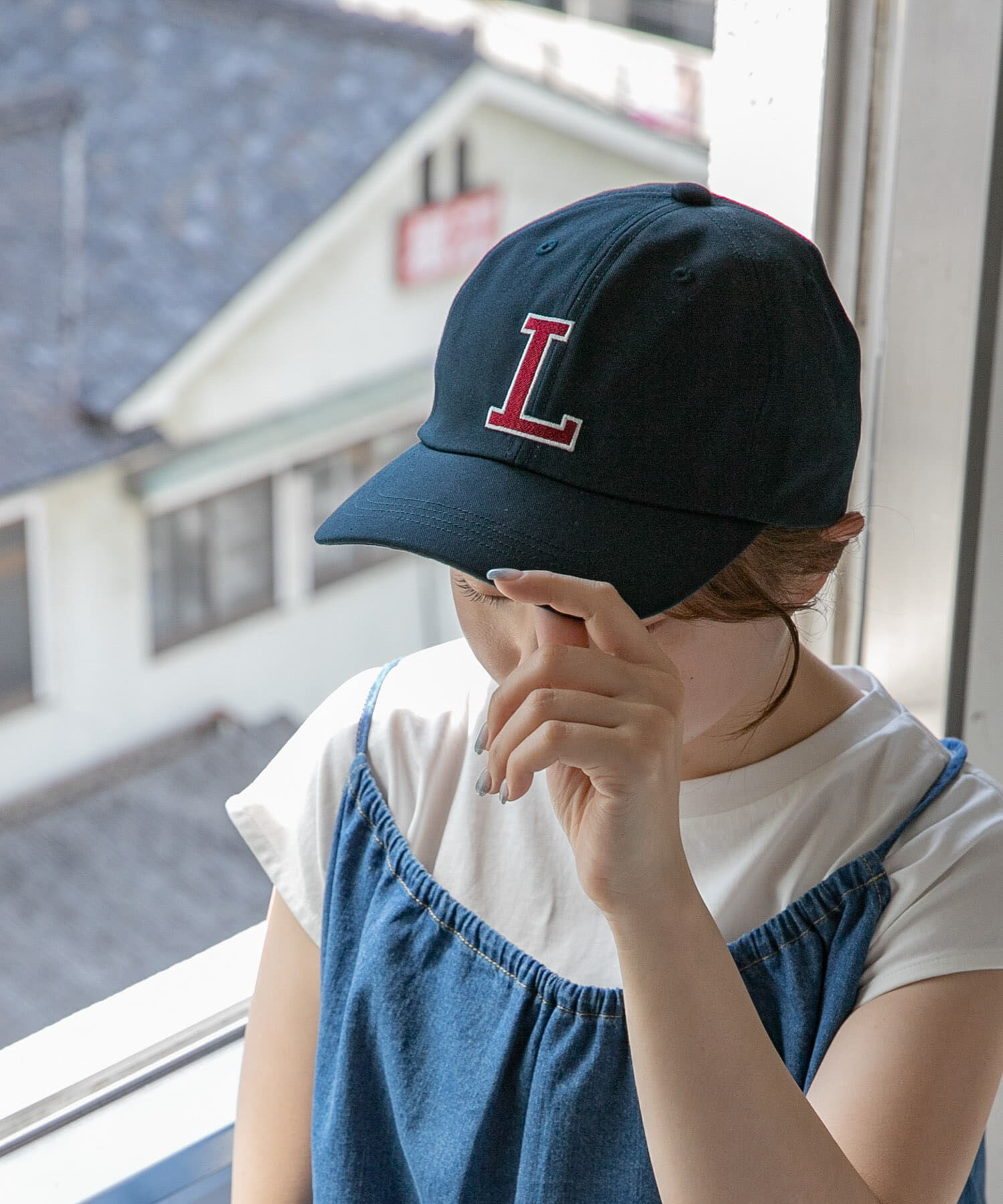 Sonny Label 「LACOSTE　Lキャップ」|キャップ・キャスケット|ネイビー