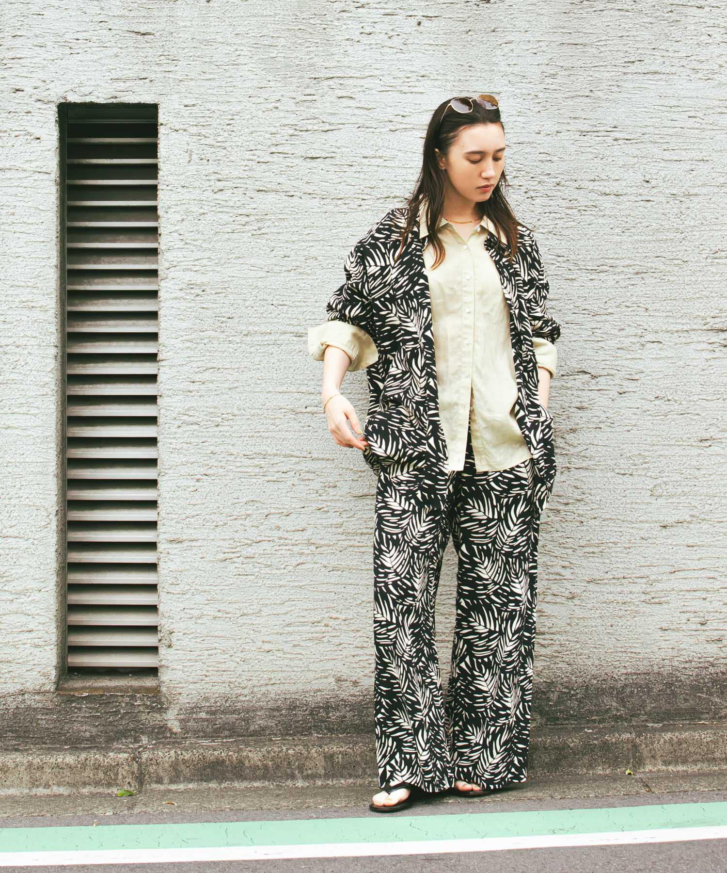 URBAN RESEARCH「リネン2WAYシャツ」|シャツ・ブラウス|