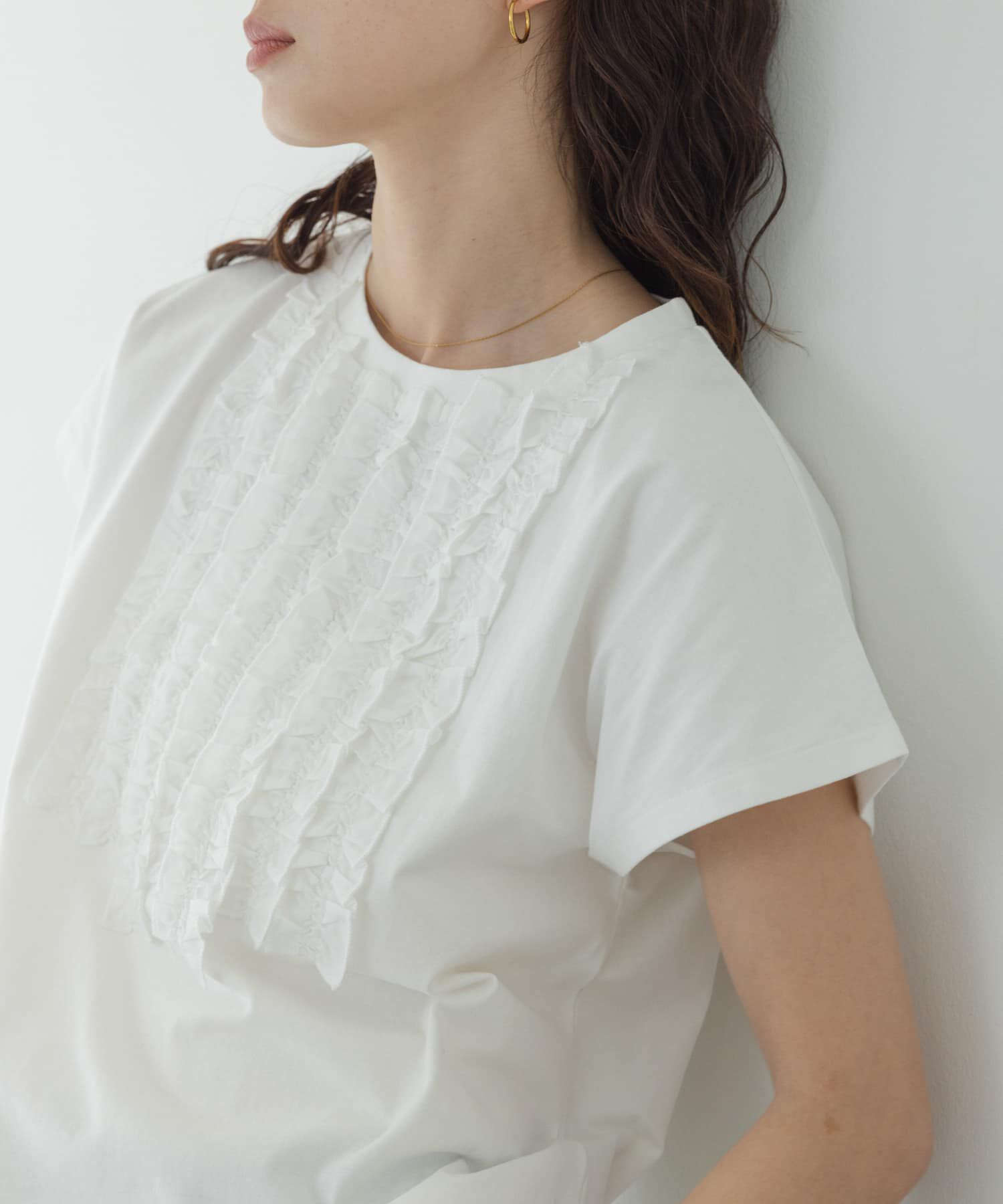 Sonny Label 「フロントフリルプルオーバー」|Tシャツ・カットソー|