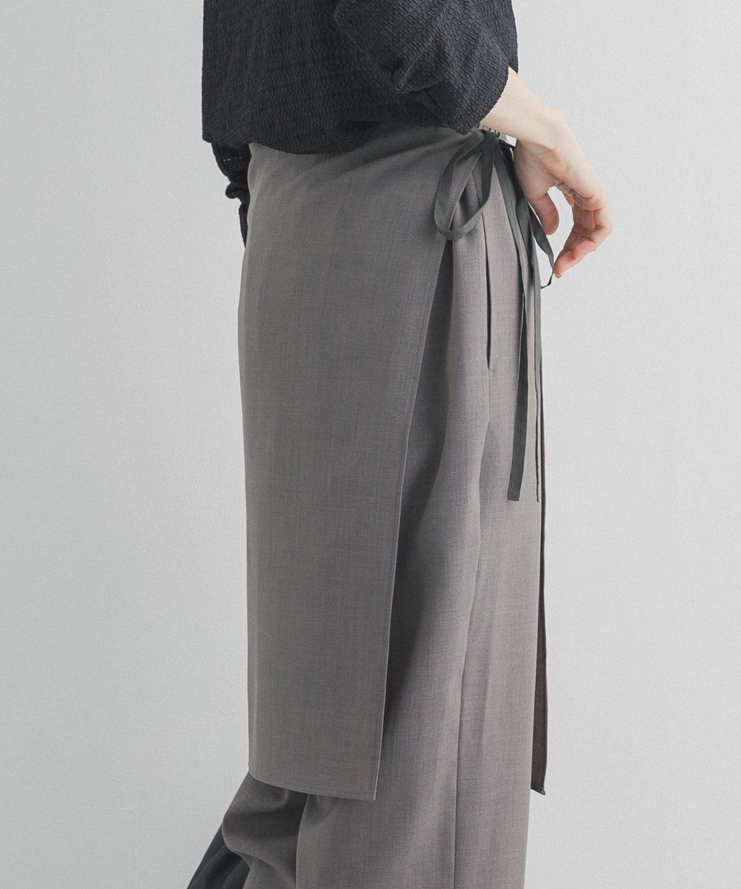 URBAN RESEARCH DOORS「ラップレイヤードストレートパンツ」|その他|
