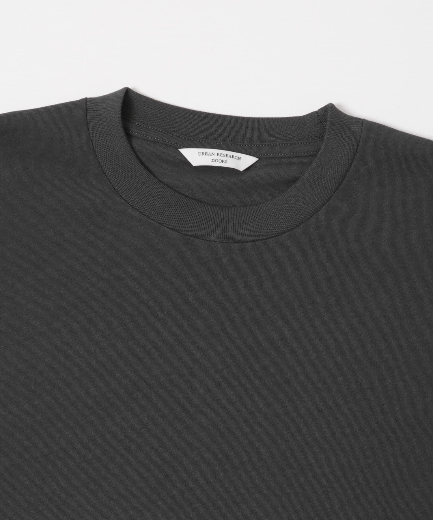 URBAN RESEARCH DOORS「ハイツイストクルーネック ショートスリーブTシャツ」|Tシャツ・カットソー|